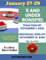 5 and Under Bonspiel - Individual Sign up or Team
