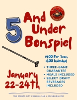 5 and Under Bonspiel Individual and Team Registration 2027 