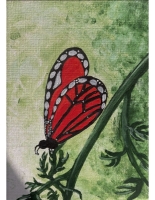 Canvas at Curling Club July 28-Butterfly