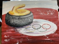 Canvas at Curling Club Aug 16- Olympic Curling